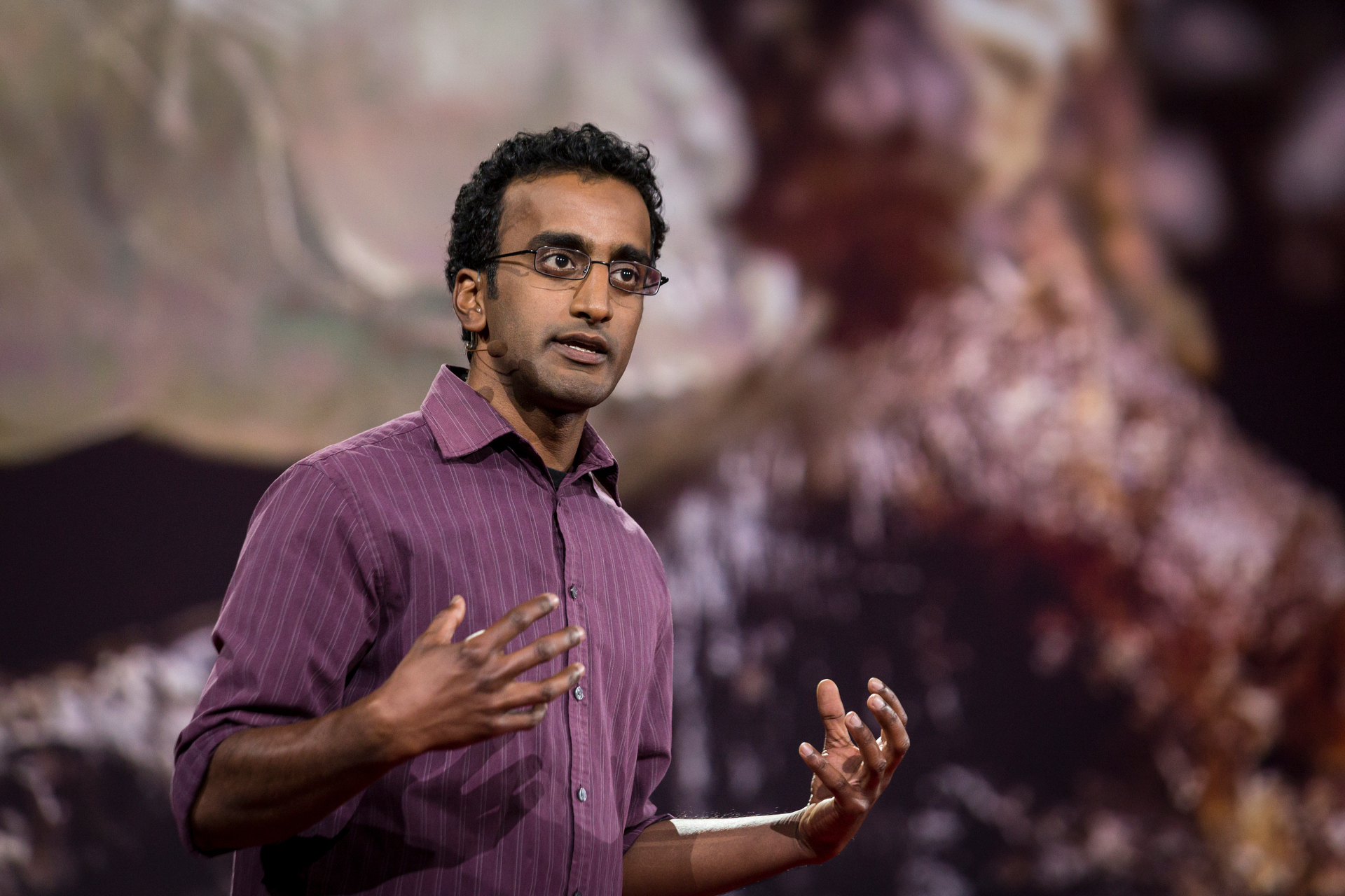 Anand Varma speaks at TED2015 - Truth and Dare, Session 8, March 16-20, 2015, Vancouver Convention Center, Vancouver, Canada. Photo: Bret Hartman/TED
