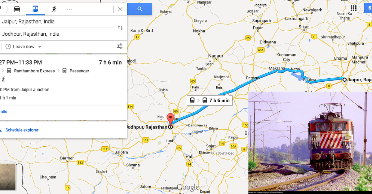 You can now check Indian Rail Schedules on Google Maps