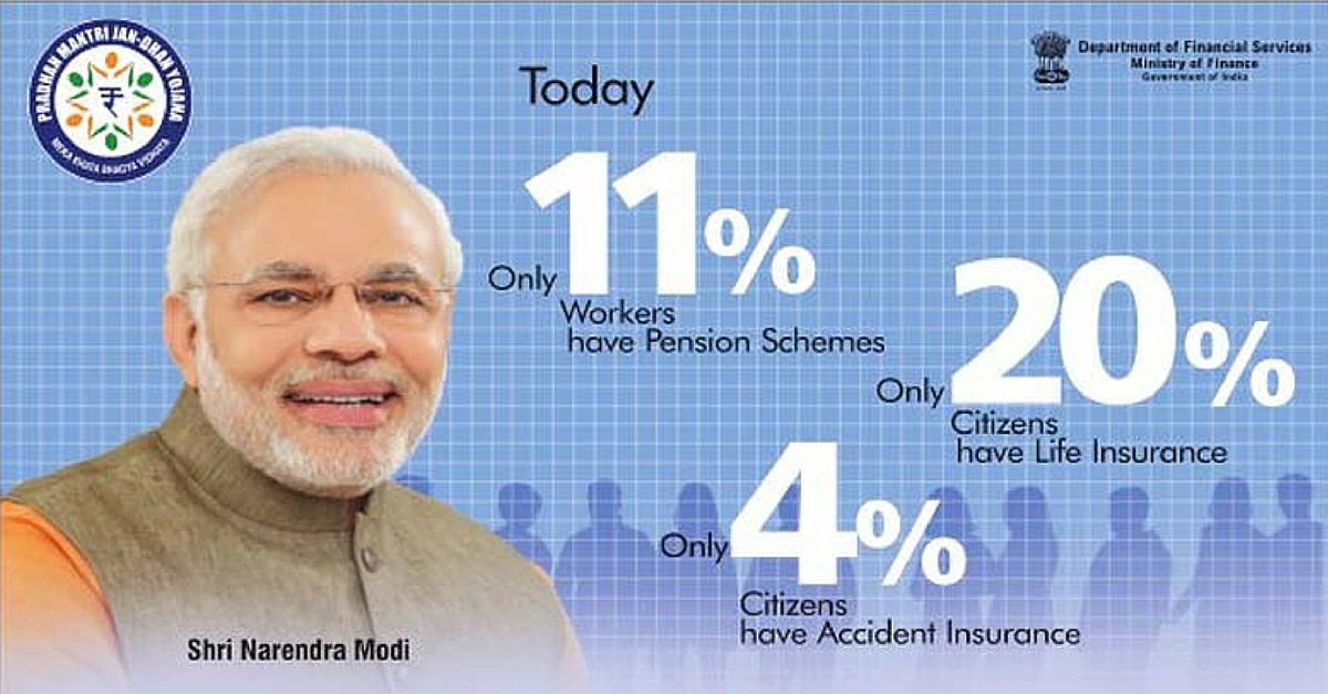 3 social security schemes of Narendra Modi that promise Insurance and Pension for All
