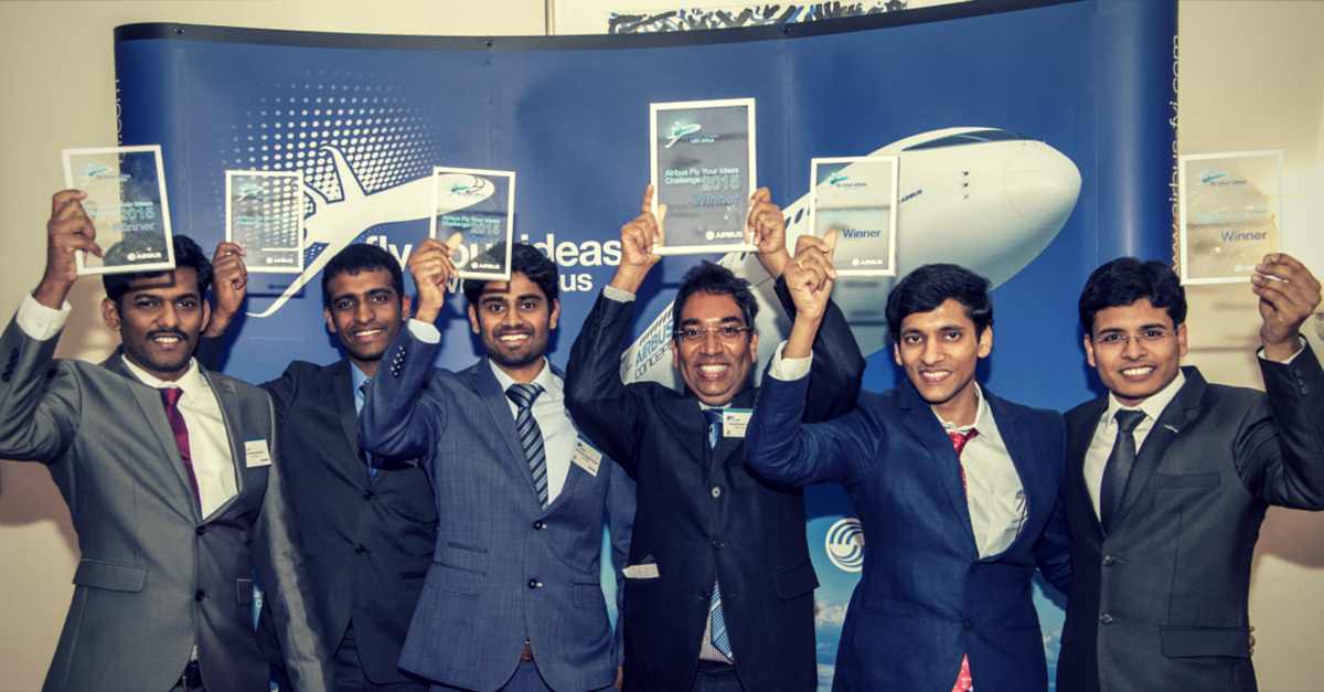 5 Young Indian Innovators steal the show at the UNESCO-AIRBUS Fly Your Ideas Competition