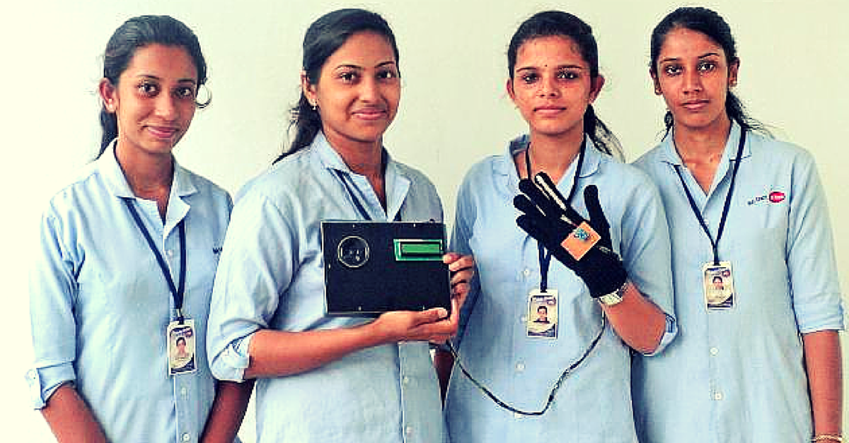 4 Engineering Students have Developed a Device that Converts Sign Language into Voice and Text
