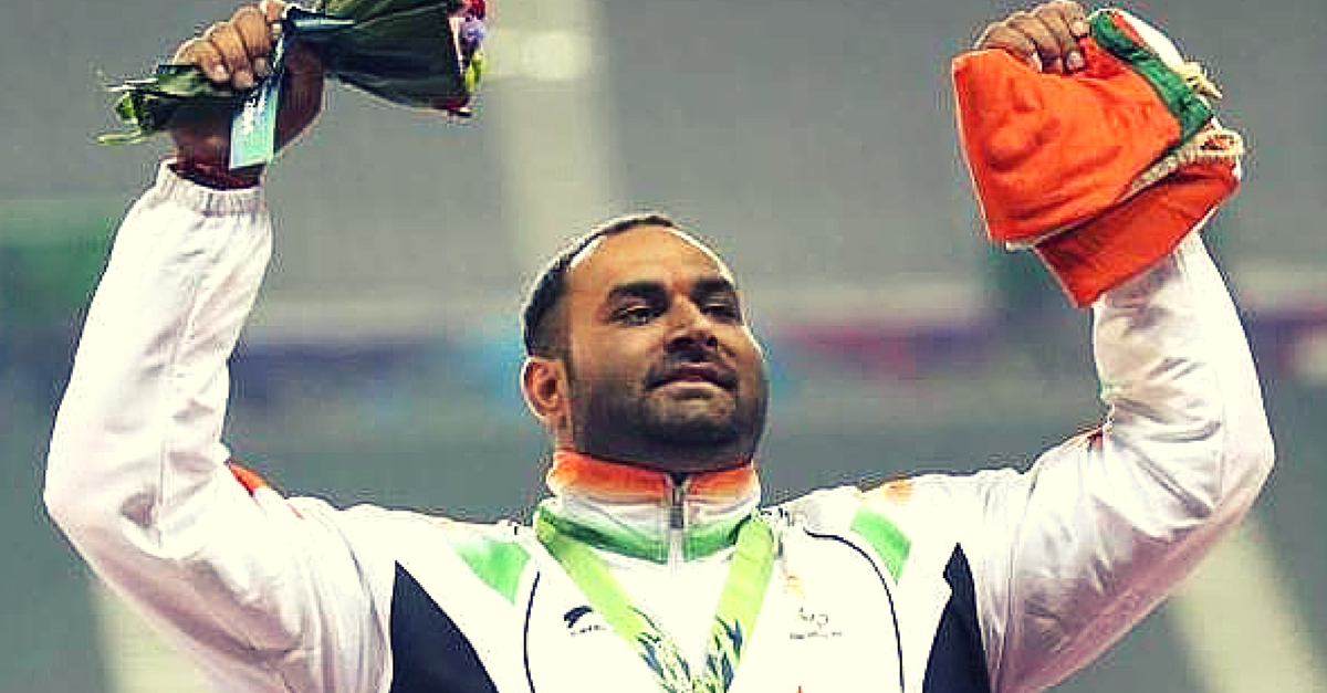 Shot put star Inderjeet Singh wins Gold at Asian Athletics Championships