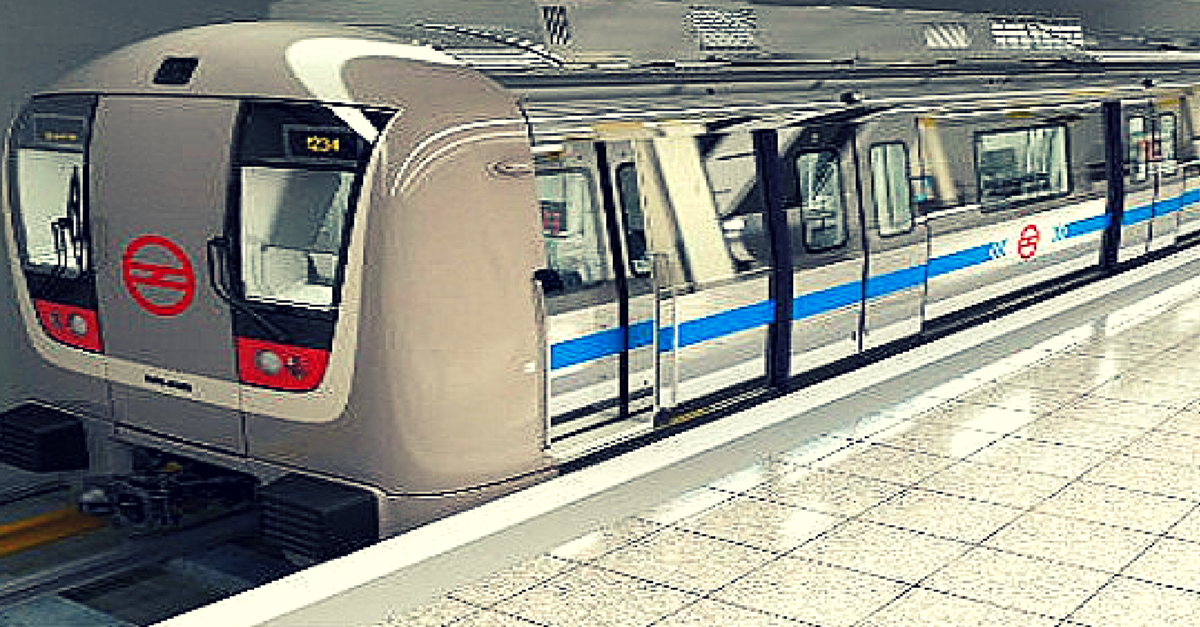 Delhi Metro gets the First Driver-less Train in the Country