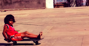 VIDEO: On Foot, By Car, Bike, Train, Flight - But Have You Ever Seen India on a Skateboard Before?
