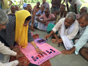 Apart from sending messages, many workshops and sessions are organized to educate farmers.