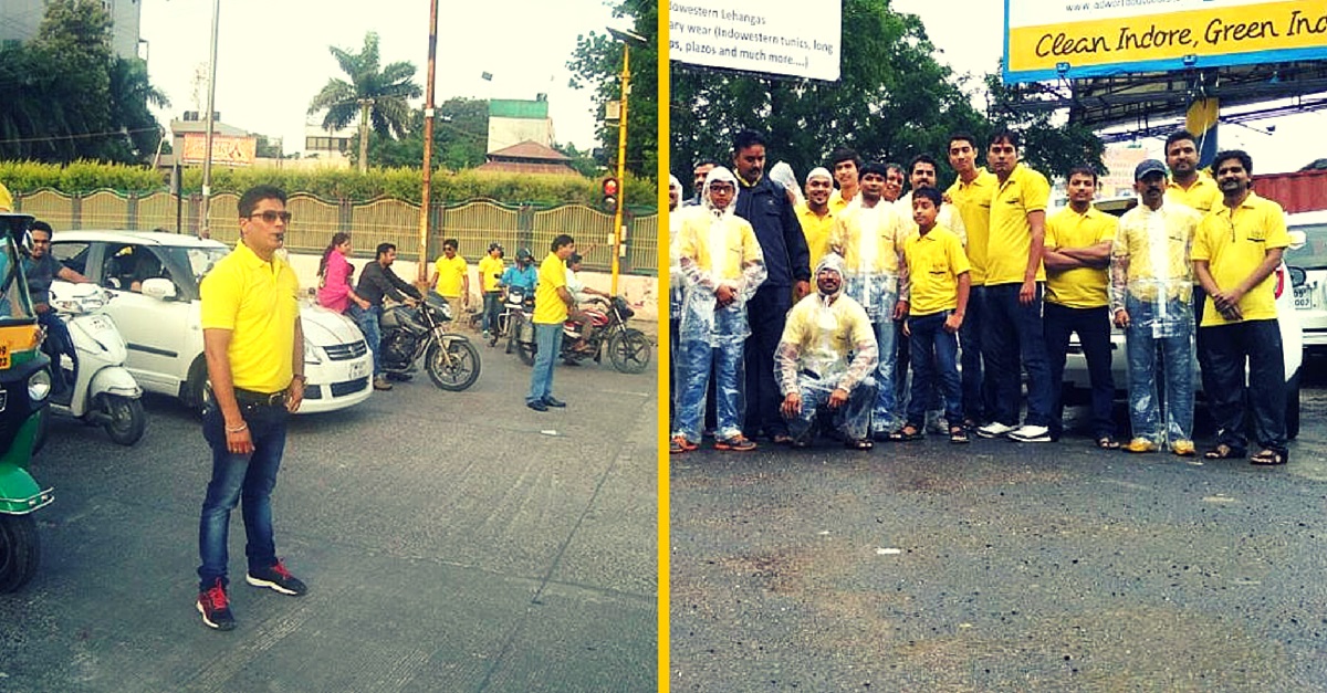 Every Weekend, This Group of Volunteers Is out Clearing Jams on Indore Roads
