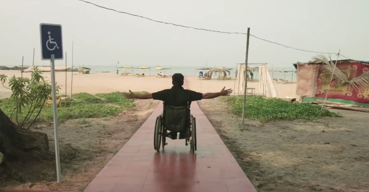VIDEO: How One Small Idea Helped Several People on Wheelchairs Go to the Beach