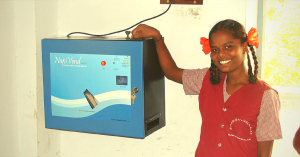 UP College Leads the Way by Installing State's First Sanitary Pad Vending Machine