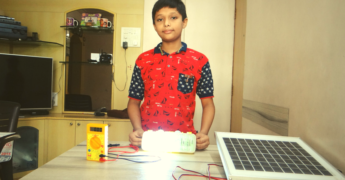 When His Father’s Laptop Battery Stopped Working, This 11-Year-Old Created a Solar Light From It