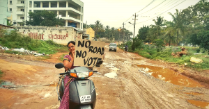 Want Votes? Then Fix Our Roads, Say Bengalureans!