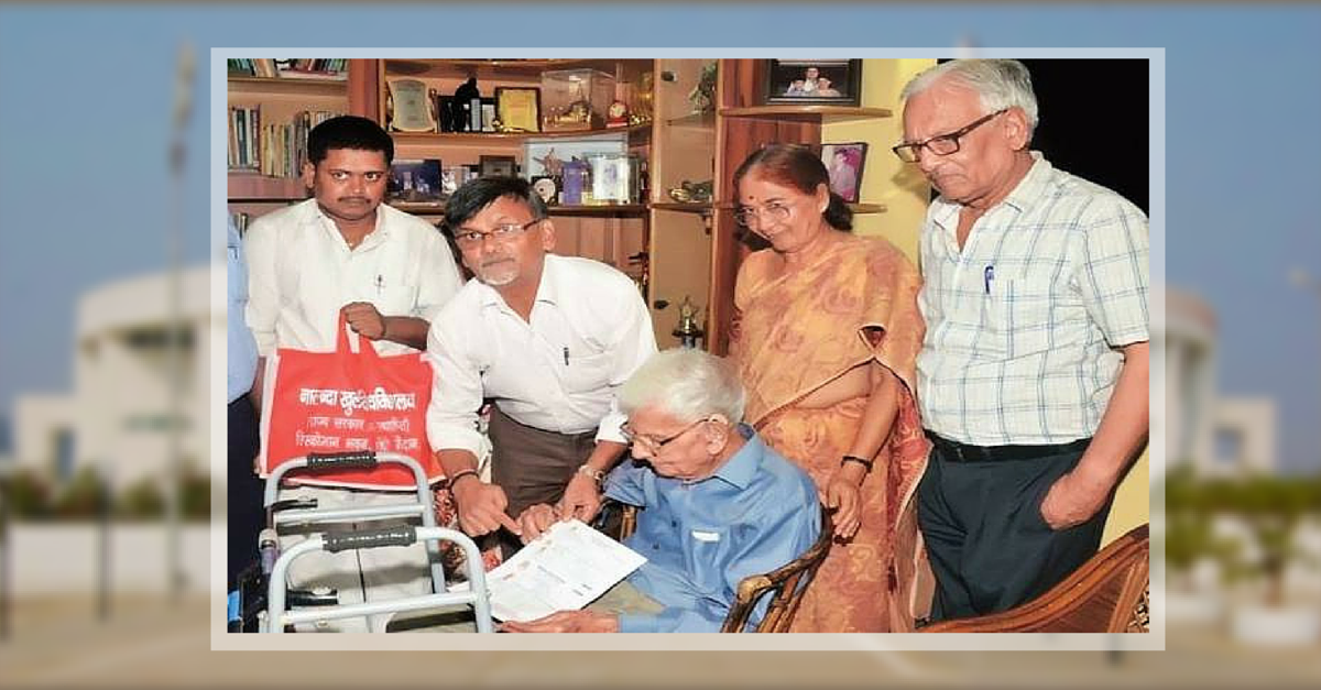This 96-Year-Old Is Fulfilling His Dream to Study by Enrolling for a PG Course