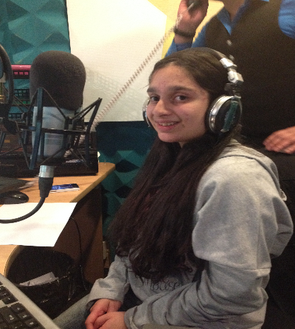 Muskan's radio show had thousands of listeners.