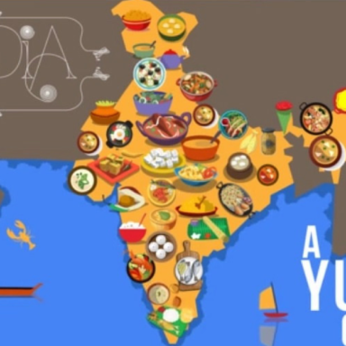 VIDEO: This Is What Happens When You Let a Foodie Create a Map of India ...