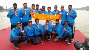 Indian Rowers Grab 7 Medals at the Asian Rowing Championships in Beijing