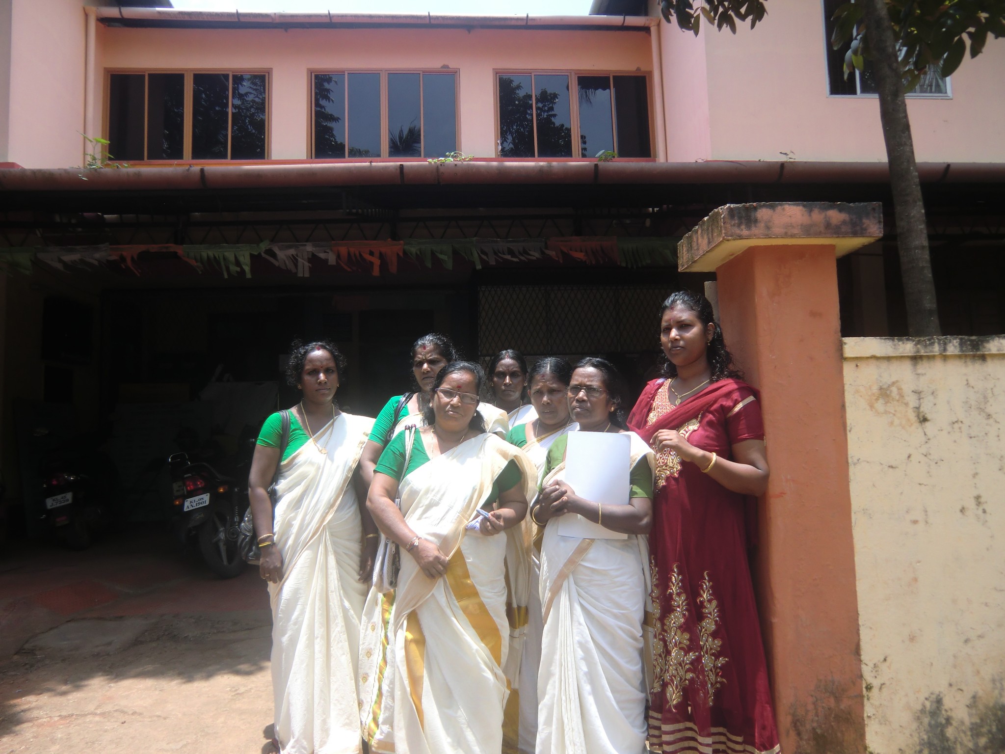 The feisty women members of grassroots groups like the Kerala Pulayar Maha Sabha (KPMS) or the OBC Ezahva organisation and the Sree Narayana Dharma Paripalana (SNDP) in Kerala are successfully setting the community development agenda for their local self government bodies. (Credit: Ajitha Menon\WFS)