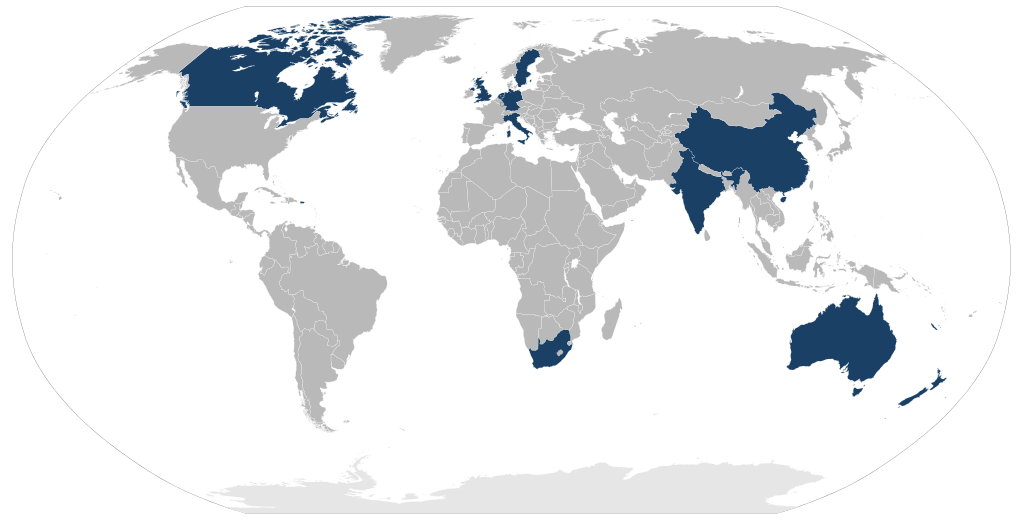 Countries that participated in the preparatory phase of SKA