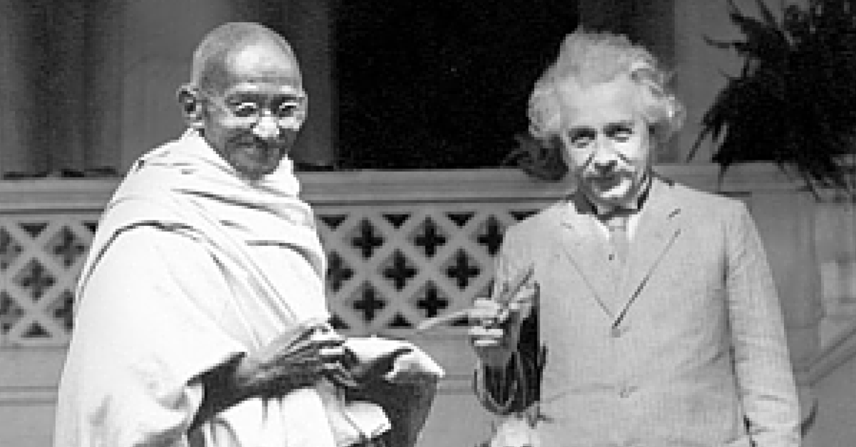 Listen To Albert Einstein Express His Admiration For Mahatma Gandhi