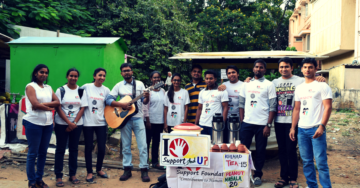 An IT Analyst Started a Tea Stall on Bangalore’s Footpaths. For a Very Special Reason.