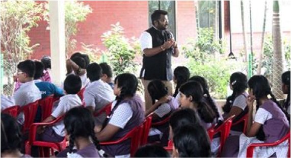 Disaster management workshops in educational institutions