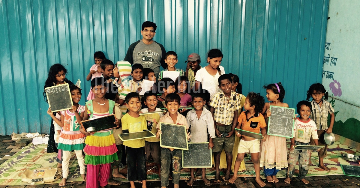 60 Children from Pune Slums Never Want to Miss School. Thanks to One Man.