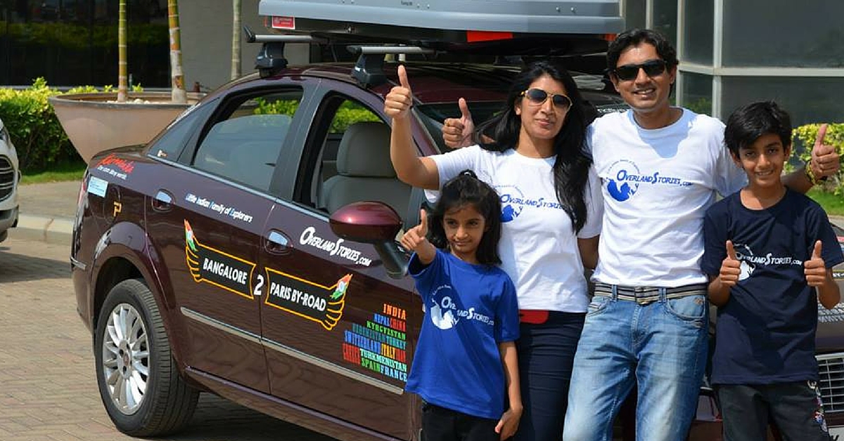 Mumbai To Paris Distance By Road This Bengaluru Family's Road Trip From India To France Is So Incredible! -  The Better India