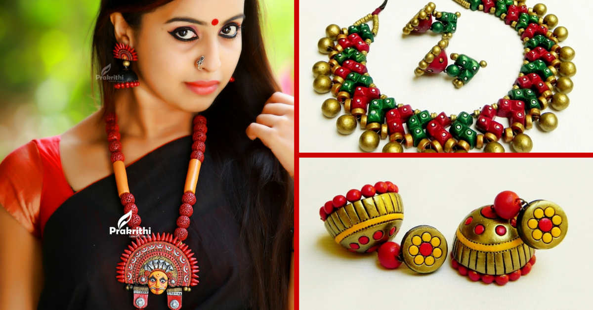 Gold and Silver Are Passe. Try Jewellery Made of Wood, Terracotta, Papier-Mâché & Jute Now!