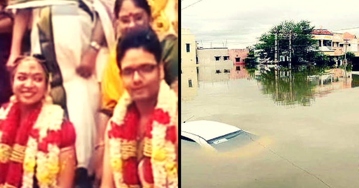 This Couple Getting Married in Chennai Rains Is the Sweetest Thing You’ll See on the Internet Today