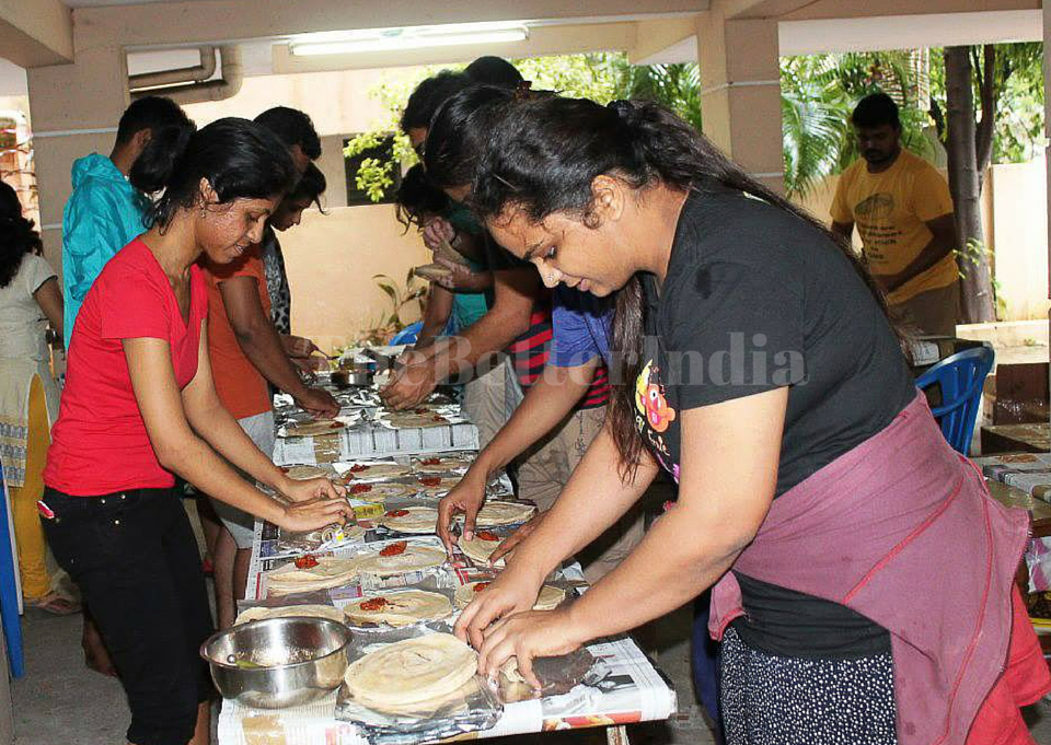 The food assembly line