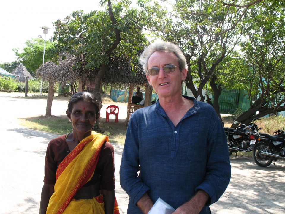 Joss Brooks, with the help of local residents, is bringing Auroville's sustainability pracitices to Adyar Poonga in Chennai