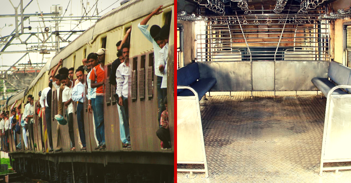 mumbai trains seating modification