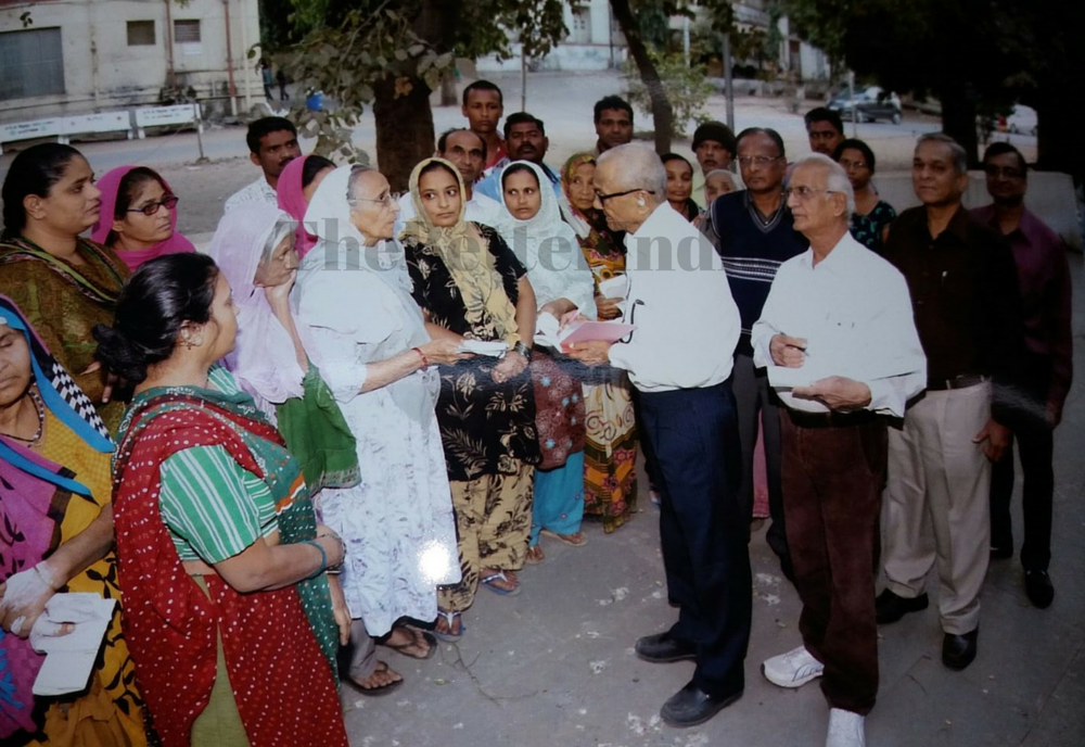 Naginbhai Shah donation for patients