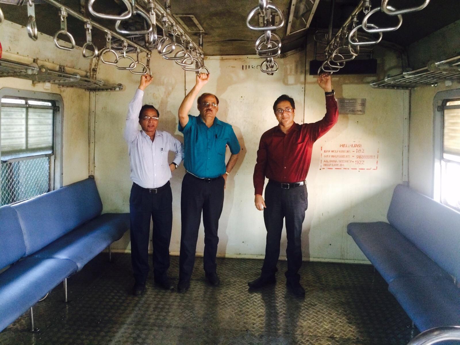 mumbai trains modified seating