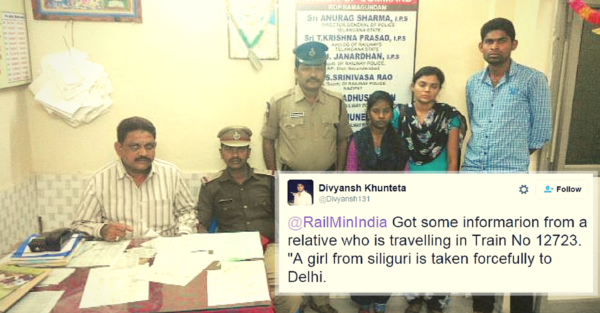 When a Tweet to the Railways Saved an Orphan Girl from Traffickers