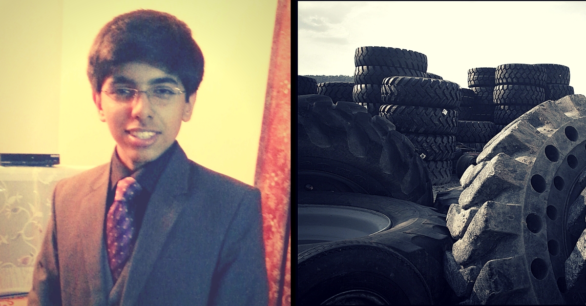 Don’t Know What to Do with Your Old Tyres? This 16-Year-Old Has a Brilliant Answer!