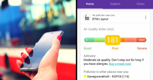 An App That Can Tell You the Pollution Level of the Air You Are Breathing