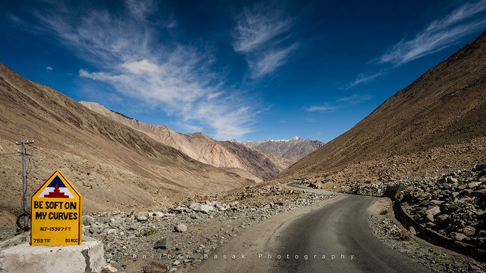 Road signs in Ladakh 