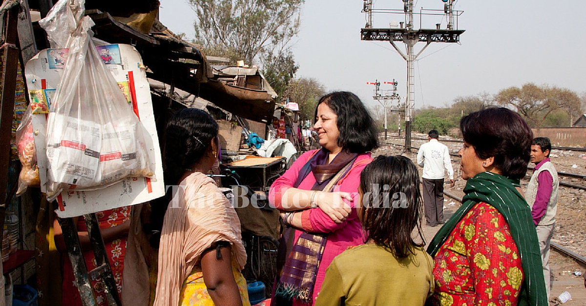 Dr Kiran Martin wanted to create long-term and sustainable transformation to slum dwellers' quality of life.