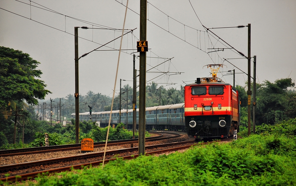 indian electric engine train