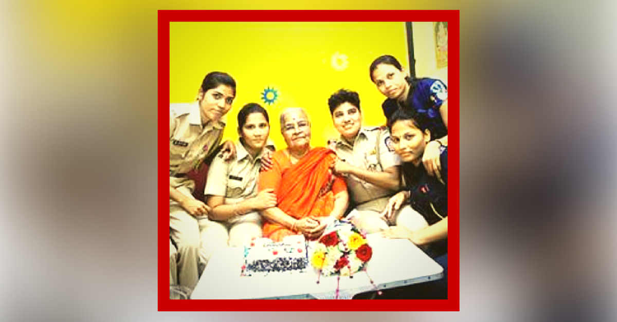 This 82-Year-Old Has All the Friends She Needs — In the Mumbai Police Force