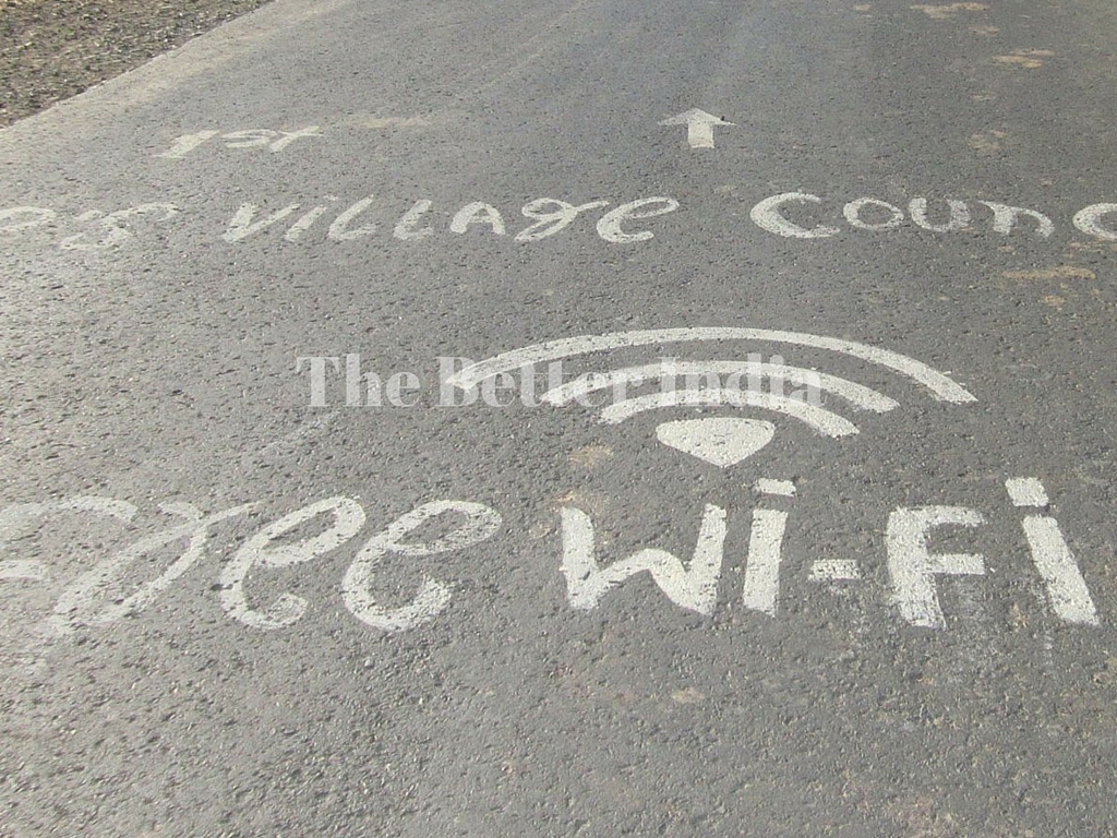 wifi village india