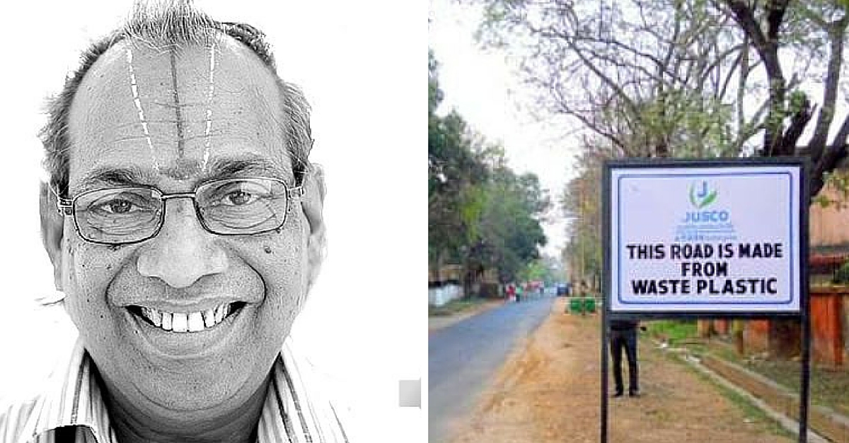 Roads Made of Plastic Waste in India? Yes! Meet the Professor Who Pioneered the Technique.