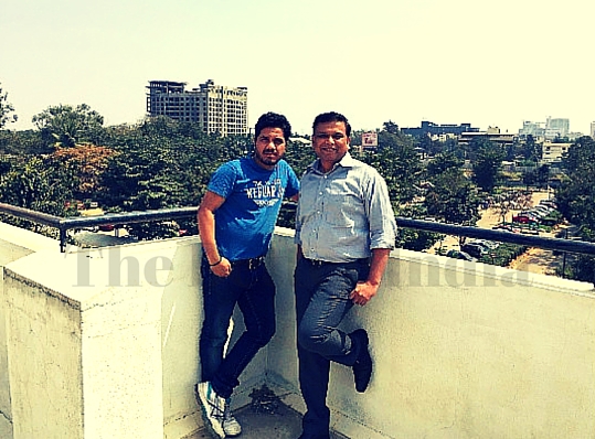 (Left to right) Homedrift founders Vishal and Niranjan