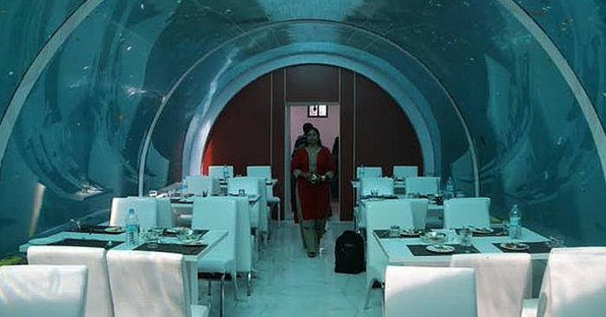 Now Dine with the Fish at India’s First Underwater Restaurant