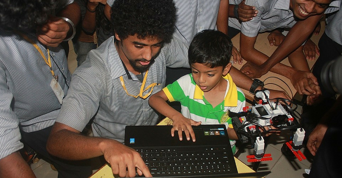 This 2nd Grader Displayed His Robots at a College-Level Science Event. And Wowed Everyone!