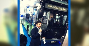 Electric Bus Unveiled at Auto Expo 2016 Could Be the Answer to Air Pollution in Indian Cities