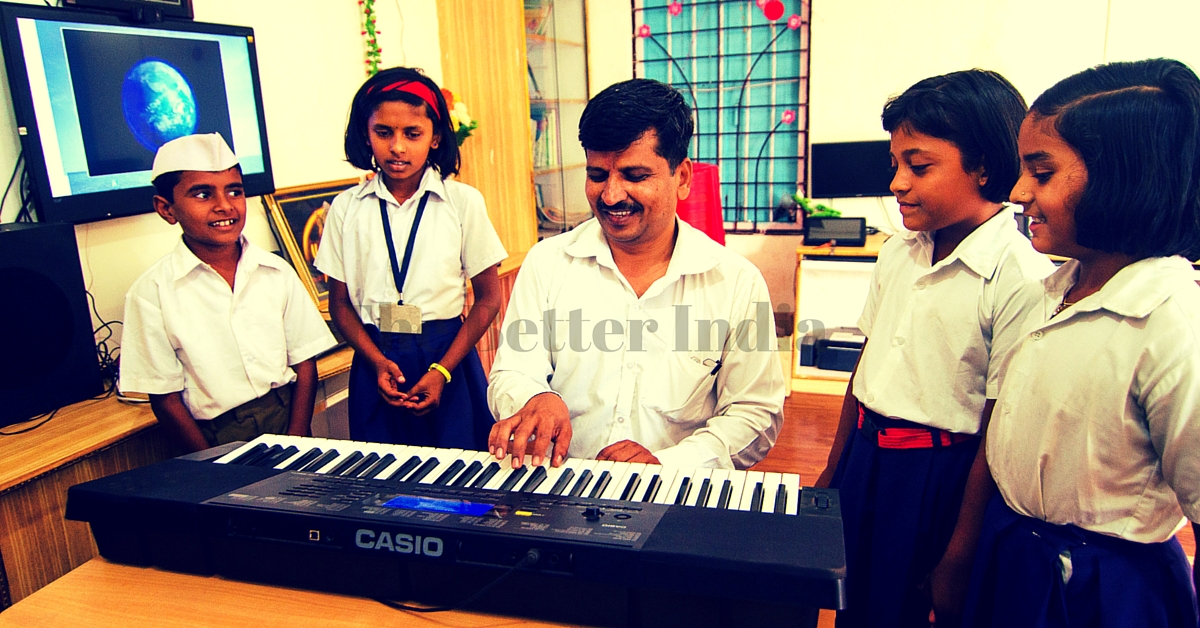 AC Classrooms, Solar Power, Tablets for All Students – Welcome to a Municipal School in Maharashtra