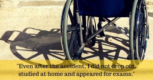 A Student Was Denied Admission in Med College Because of 88% Disability. This Is What She Did Next.