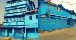 Shops in a Town in Assam Have Been Painted Blue. Here's Why.