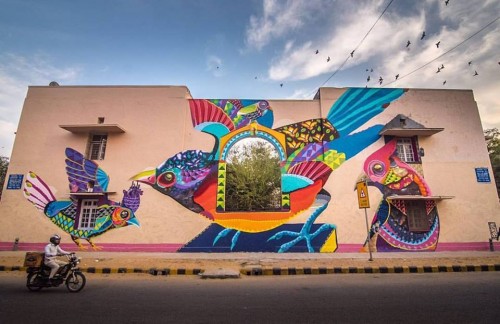 Lodhi Colony in Delhi - India’s First Open Air Public Art District