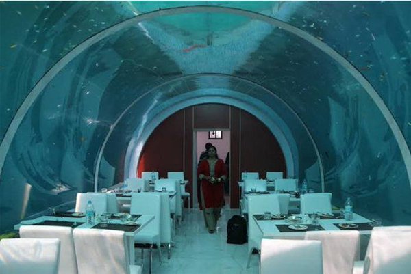 underwater restaurant